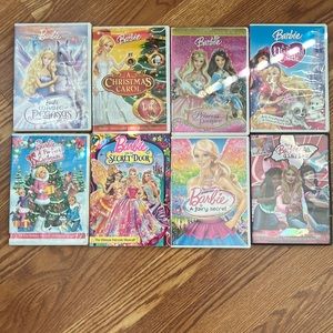 Barbie DVD’s 8 total